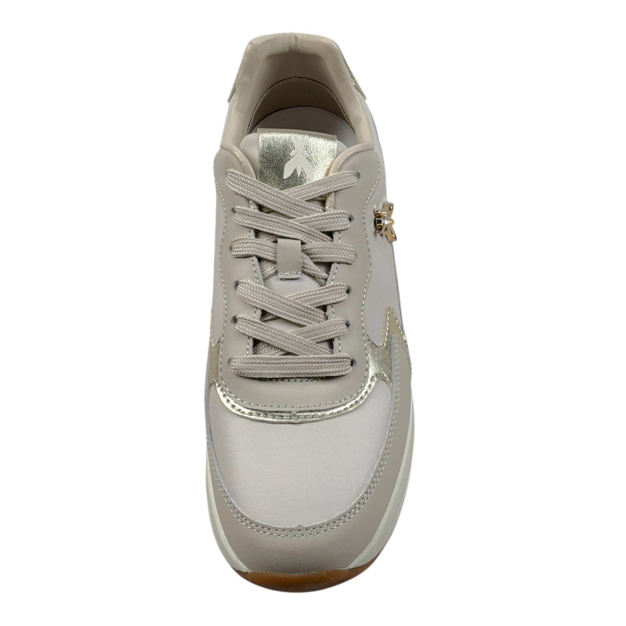 Patrizia Pepe Sneakers tinta unita con Lacci Panna per Bambina PPJ917 PANNA PATRIZIA PEPE 