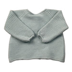 Paz Rodriguez Cardigan tinta unita Verde Acqua per Neonato 00141240 VERDE ACQUA PAZ RODRIGUEZ 