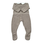 Paz Rodriguez Set Tutina-Cappello tinta unita Beige per Neonato 005121901 BEIGE PAZ RODRIGUEZ 