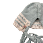 Paz Rodriguez Cappello tinta unita Verde Acqua per Neonata 011112129 VERDE ACQUA PAZ RODRIGUEZ 