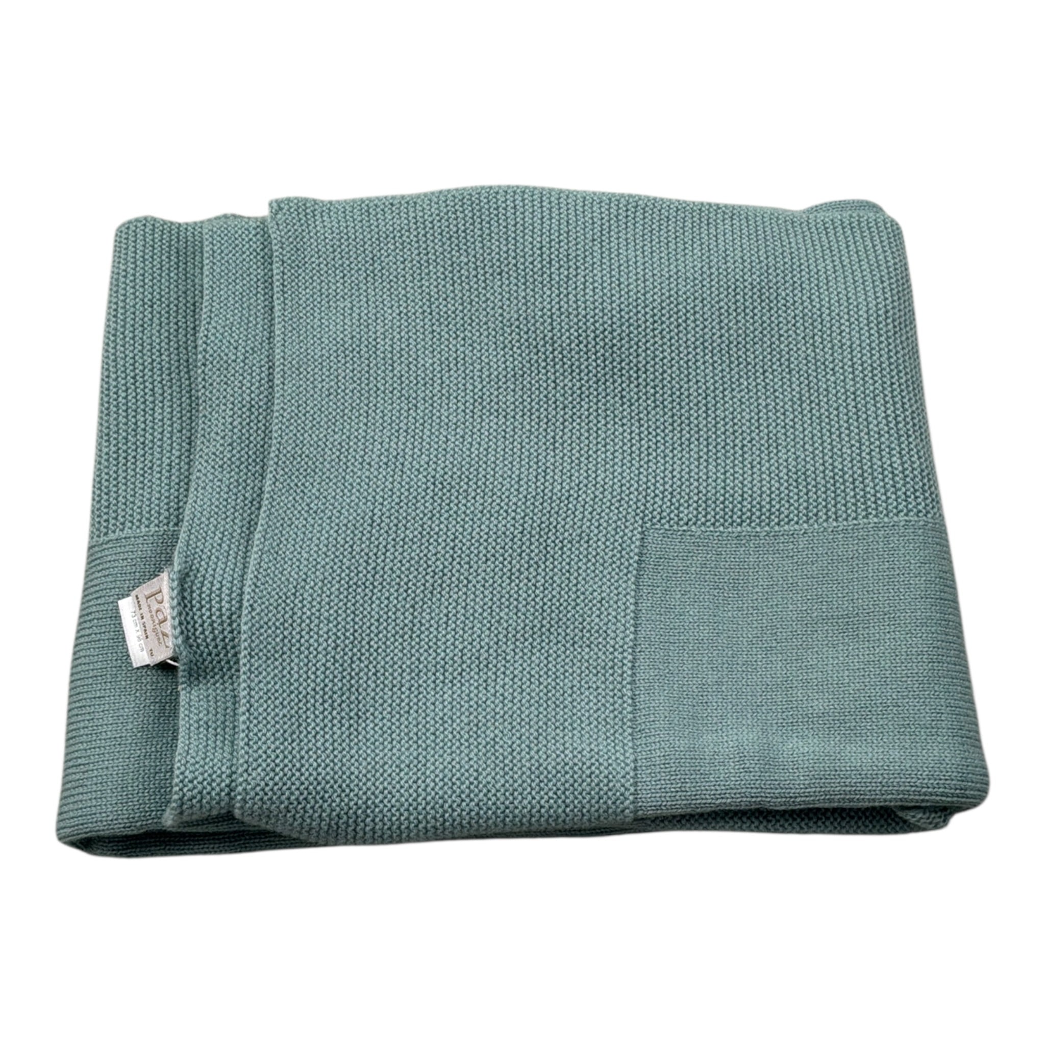 Paz Rodriguez Coperta tinta unita Verde per Neonato 03101857 VERDE PAZ RODRIGUEZ 