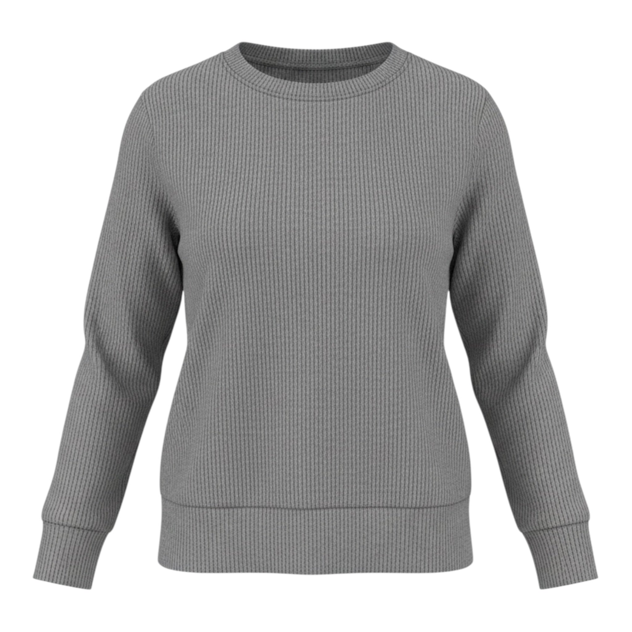 People maglia tinta unita Girocollo Grigio per Bambina 10395 GRIGIO PEOPLE 