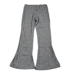 People Pantalone tinta unita Modello A Zampa Grigio per Bambina 10399 GRIGIO PEOPLE 