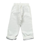 Per Te Pantalone tinta unita con Elastico In Vita Bianco per Bambino 44078 BIANCO PER TE 