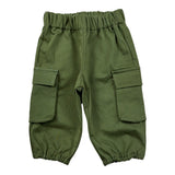 Per Te Pantalone tinta unita con Elastico In Vita Verde per Neonato 44107 VERDE PER TE 