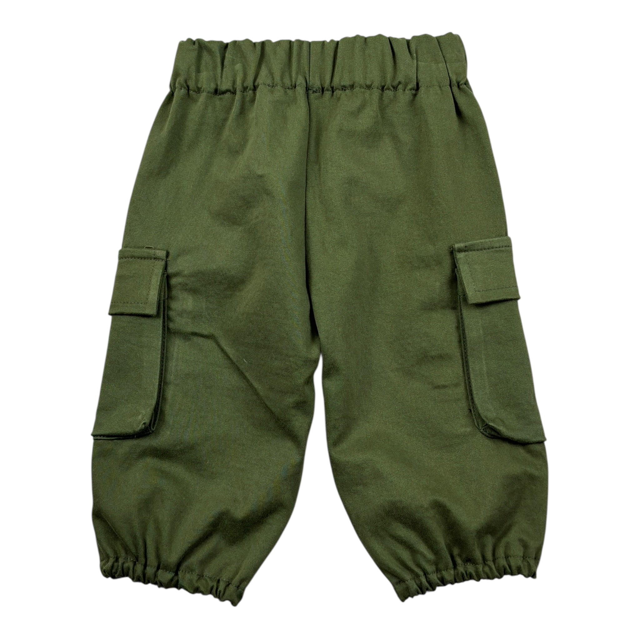 Per Te Pantalone tinta unita con Elastico In Vita Verde per Neonato 44107 VERDE PER TE 