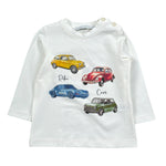 Per Te Shirt Girocollo tinta unita con Stampa Bianco per Bambino 44874J BIANCO PER TE 