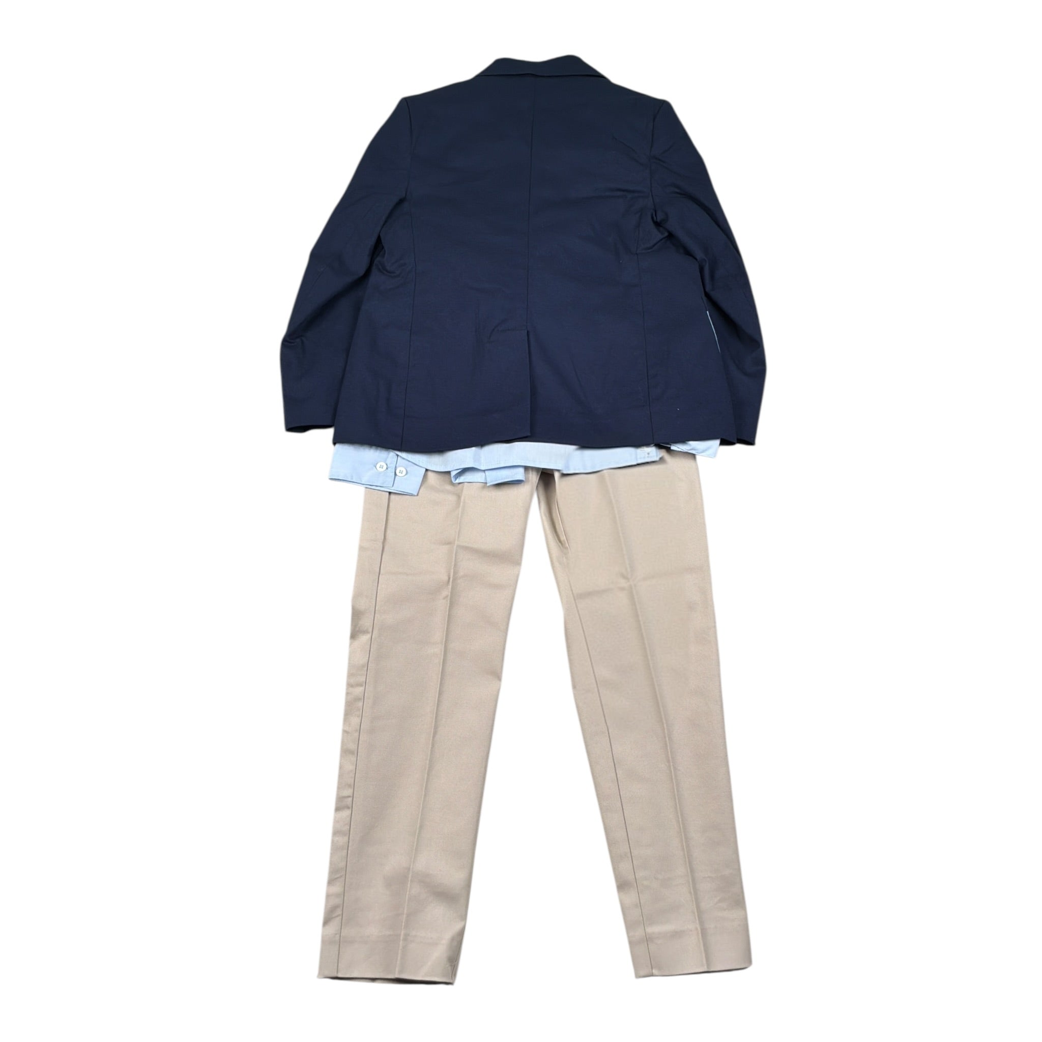 Petit Completo 4 Pezzi Giacca-Camicia-Pantalone-Papillon Blu per Bambino L3515735 BLU PETIT 