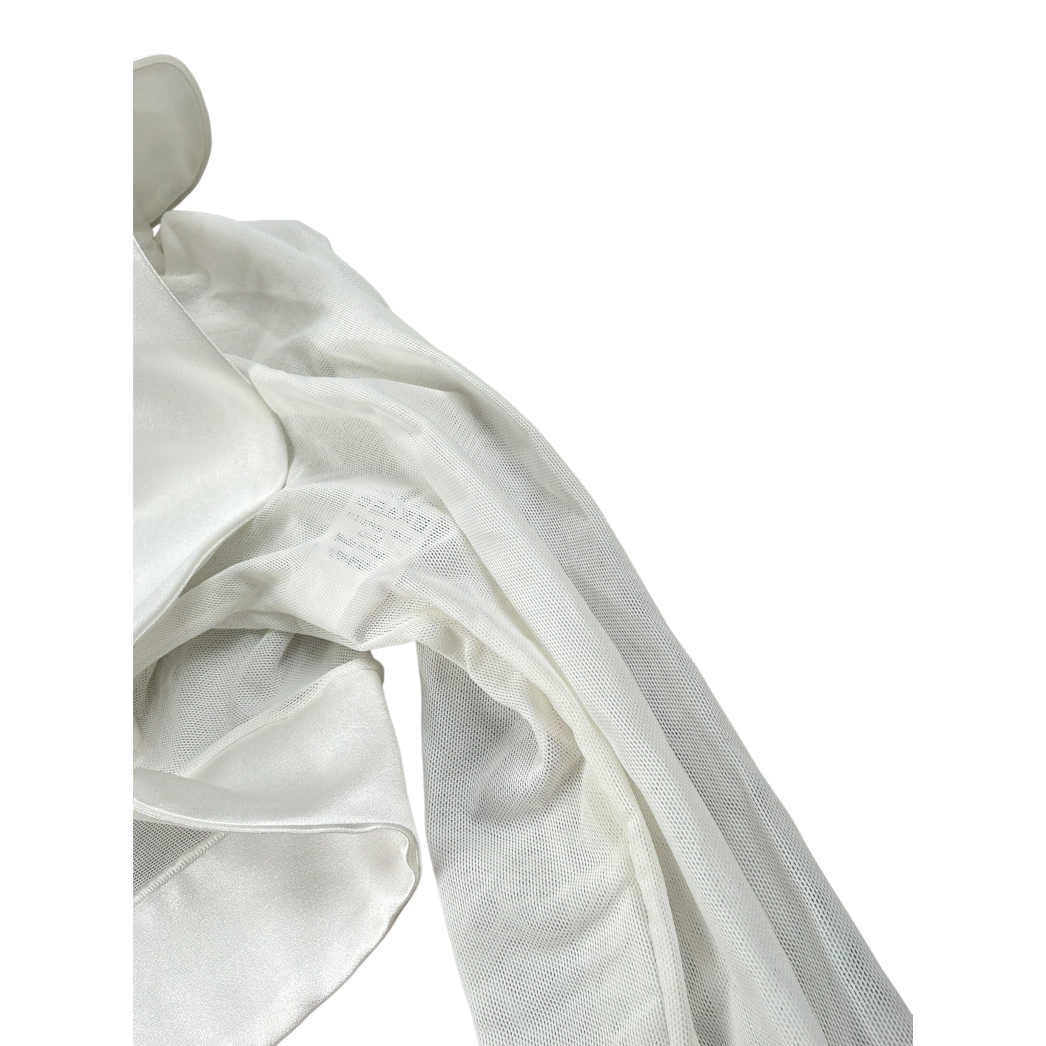 Petit Coprispalle tinta unita con Trasparenze Bianco per Bambina P1215745P BIANCO PETIT 