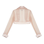 Petit Coprispalle tinta unita con Trasparenze Rosa per Bambina P1215745P ROSA PETIT 
