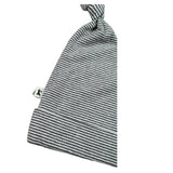 Petit - Indi Cappello Fantasia A Righe Grigio per Neonato AW24A9734 GRIGIO PETIT - INDI 