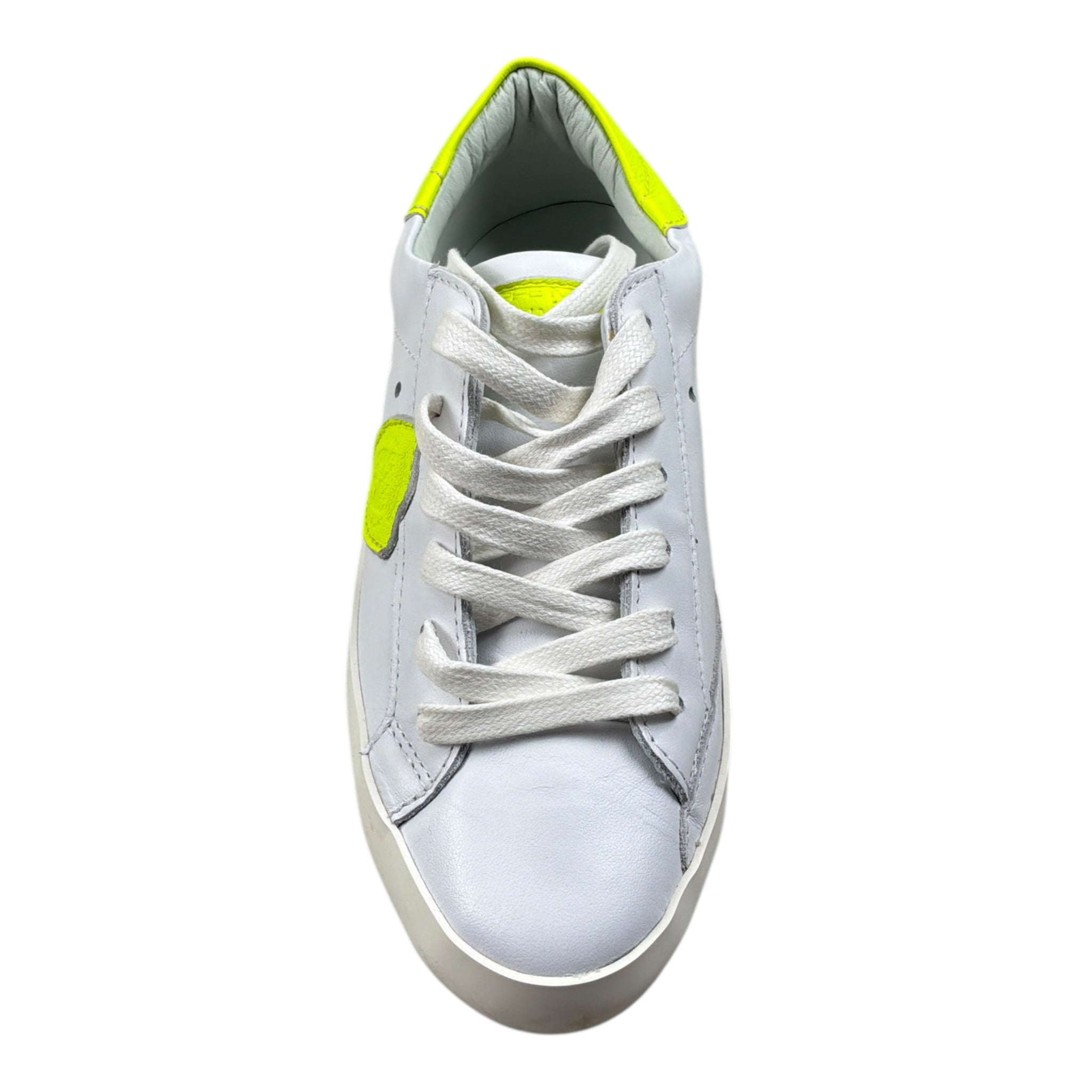 Philipe Model Sneakers tinta unita con Lacci Bianco per Bambino EKEIE BIANCO PHILIPE MODEL 