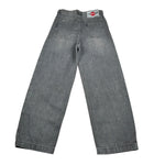 Pink Baby Jeans tinta unita con Logo Grigio per Bambina KFPA022X GRIGIO PINK BABY 