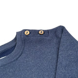 Play Up Tutina tinta unita Blu per Neonato 1AR10906 BLU PLAY UP 