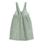Play Up Abito Modello Salopette tinta unita Verde per Bambina 4AR11452 VERDE PLAY UP 