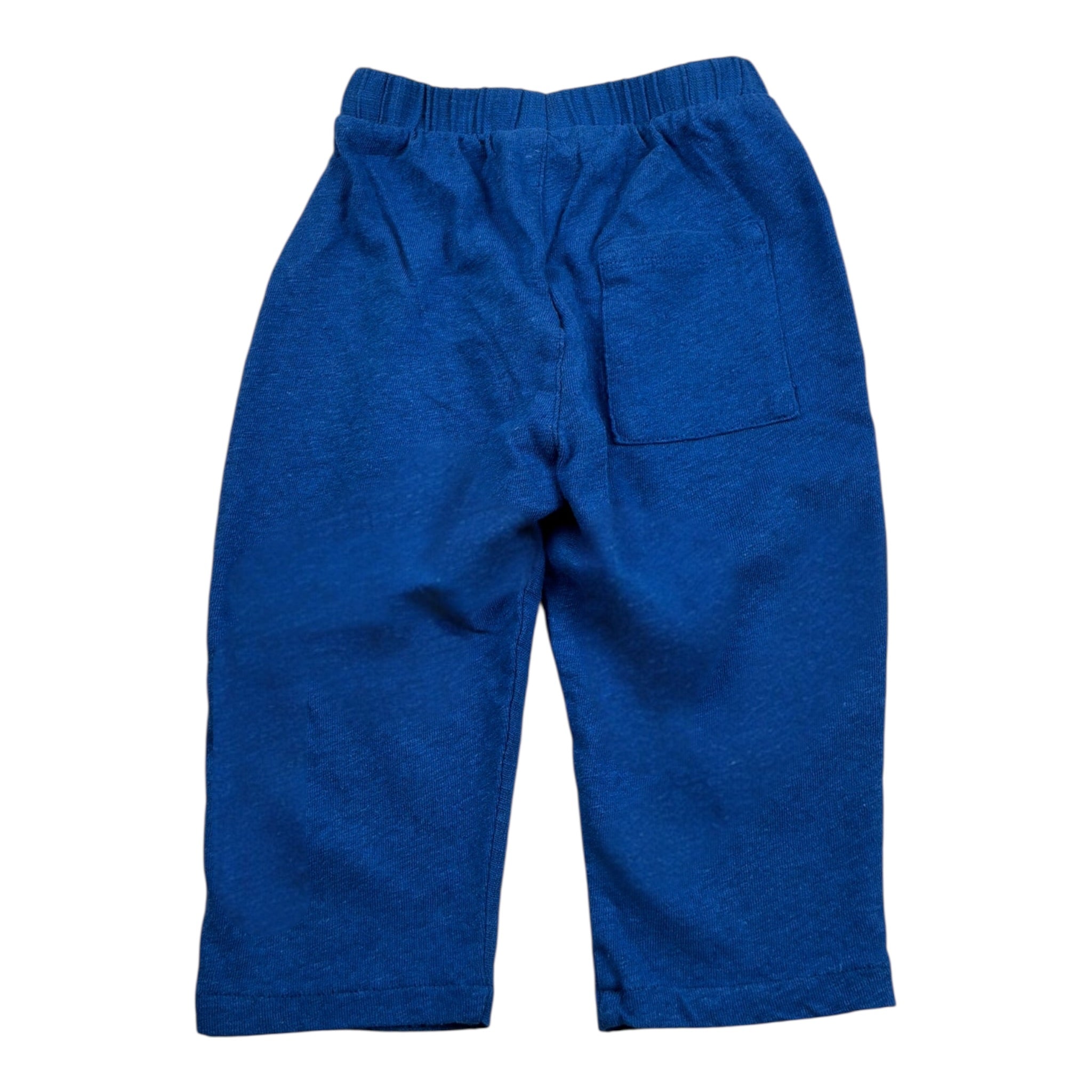 Play Up Pantalone tinta unita con Elastico In Vita Cobalto per Neonato PA011AQ11602 COBALTO PLAY UP 