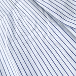Please Camicia tinta unita con Fantasia A Righe Azzurro per Bambina CL73271G78 AZZURRO PLEASE 
