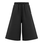 Please Pantalone tinta unita Modello A Palazzo Nero per Bambina FJ52040G78 NERO PLEASE 