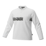 Please Shirt tinta unita con Taschino E Stampa Bianco per Neonato LE01030B77X BIANCO PLEASE 