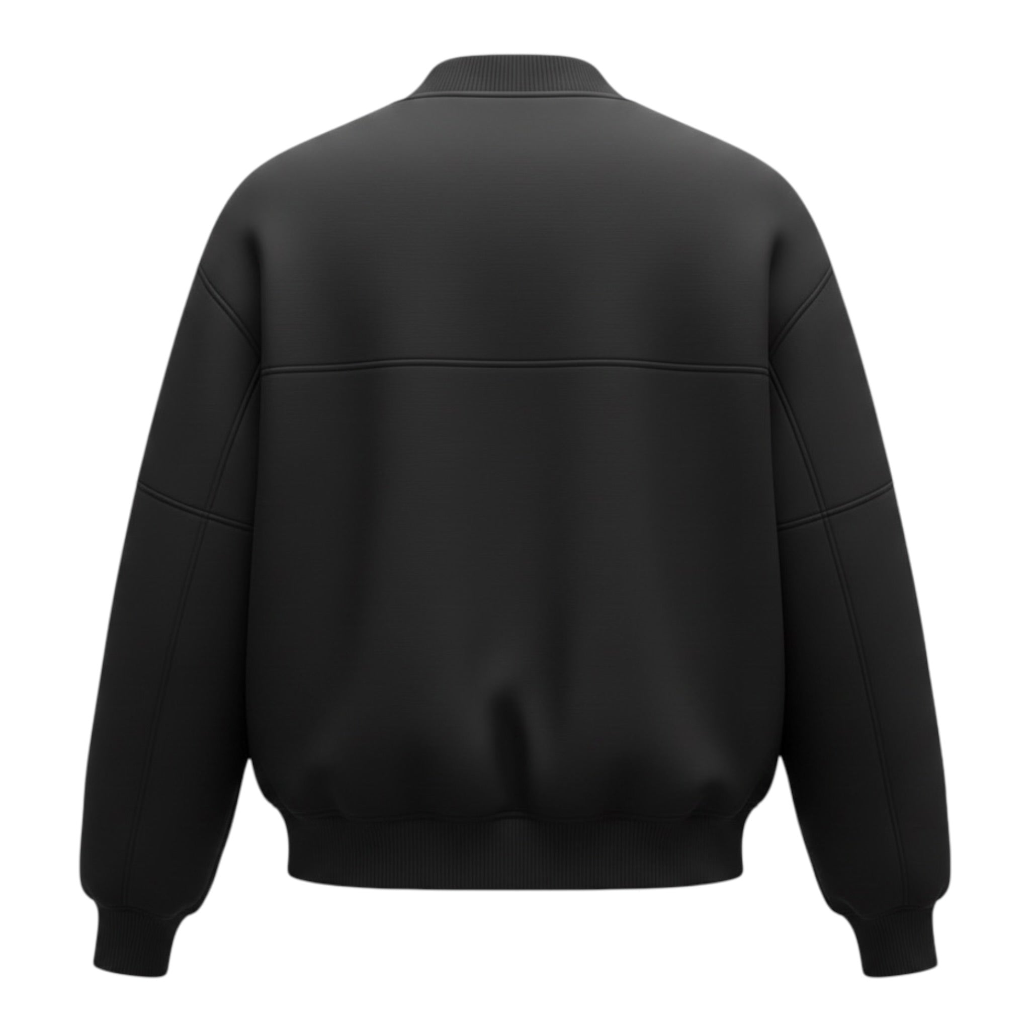 Please Felpa tinta unita con Zip Nero per Neonata LG14042G77N NERO PLEASE 