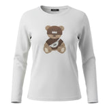 Please T-Shirt Girocollo con Stampa Bianco per Bambino ML42030B77 BIANCO PLEASE 