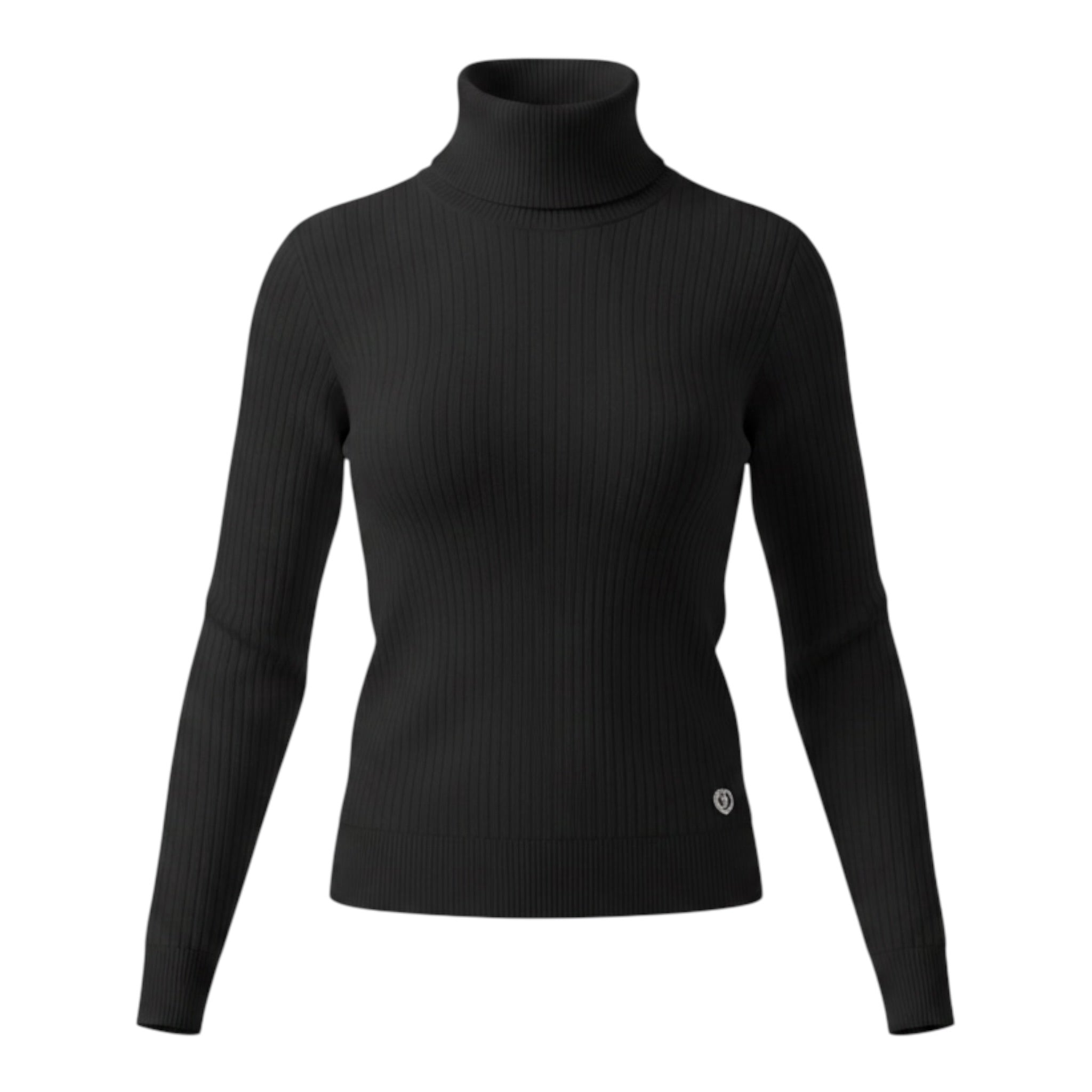 Please Maglia Collo Alto tinta unita Nero per Bambina NB78230G78X NERO PLEASE 