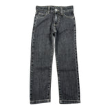 Please Jeans tinta unita con Girovita Regolabile Nero per Bambino PE03012B77 NERO PLEASE 