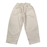 Please Pantalone tinta unita con Elastico In Vita Panna per Bambina PE96132G77J PANNA PLEASE 