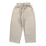 Please Pantalone tinta unita con Elastico In Vita Panna per Neonata PE96132G77 PANNA PLEASE 