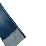 Please Jeans tinta unita con Girovita Regolabile Blu per Bambina PH04012G78 BLU PLEASE 