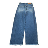 Please Jeans tinta unita con Profili In Contrasto Blu per Bambina PH44012G78 BLU PLEASE 
