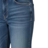 Please Jeans tinta unita con Elastico In Vita Blu per Bambino PH49012B77 BLU PLEASE 