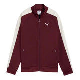 Puma Completo 2 Pezzi Felpa-Pantalone tinta unita Bordeaux per Bambina 633777 BORDEAUX PUMA 