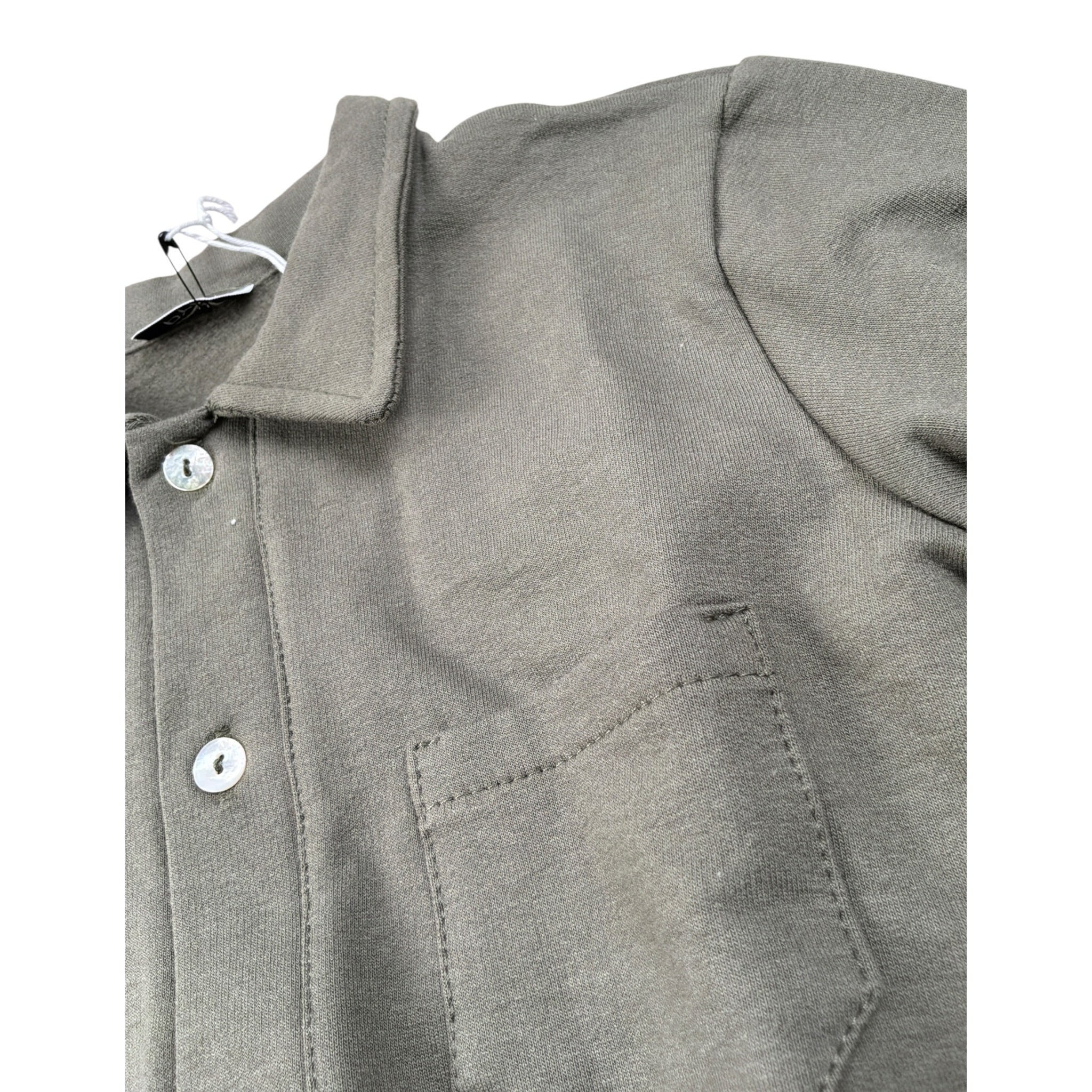 Pype Camicia tinta unita con Colletto Verde per Bambino POLOCAM VERDE PYPE 