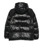 Pyrenex Giubbino tinta unita con Zip E Cappuccio Nero per Bambina CFU052400208 NERO PYRENEX 