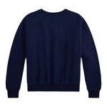 Ralph Lauren Felpa Chiusa Girocollo tinta unita con Stampa Blu per Bambino 312979037001 BLU RALPH LAUREN 