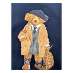 Ralph Lauren Felpa Chiusa Girocollo tinta unita con Stampa Blu per Bambino 312979037001 BLU RALPH LAUREN 