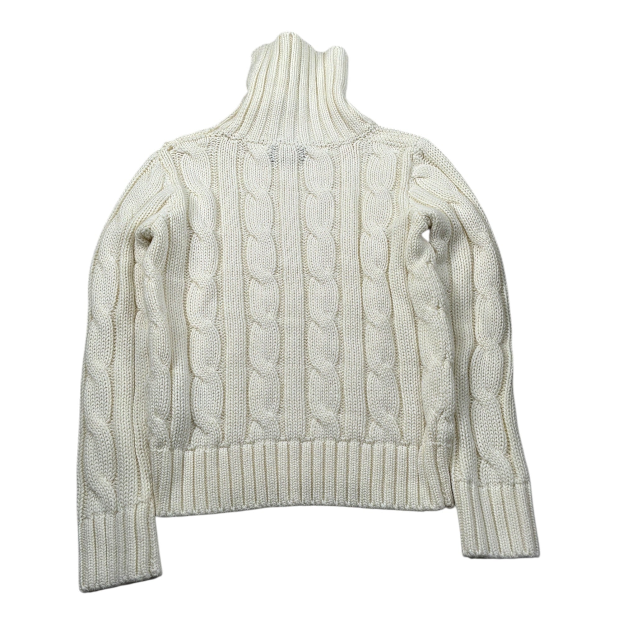Ralph Lauren Maglia Collo Alto tinta unita Panna per Bambina 313978862002 PANNA RALPH LAUREN 