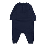 Ralph Lauren Tutina Manica Lunga tinta unita Blu per Neonato 32095288901 BLU RALPH LAUREN 