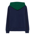 Ralph Lauren Felpa Chiusa tinta unita con Cappuccio In Contrasto Blu per Neonato 3229529489001N BLU RALPH LAUREN 