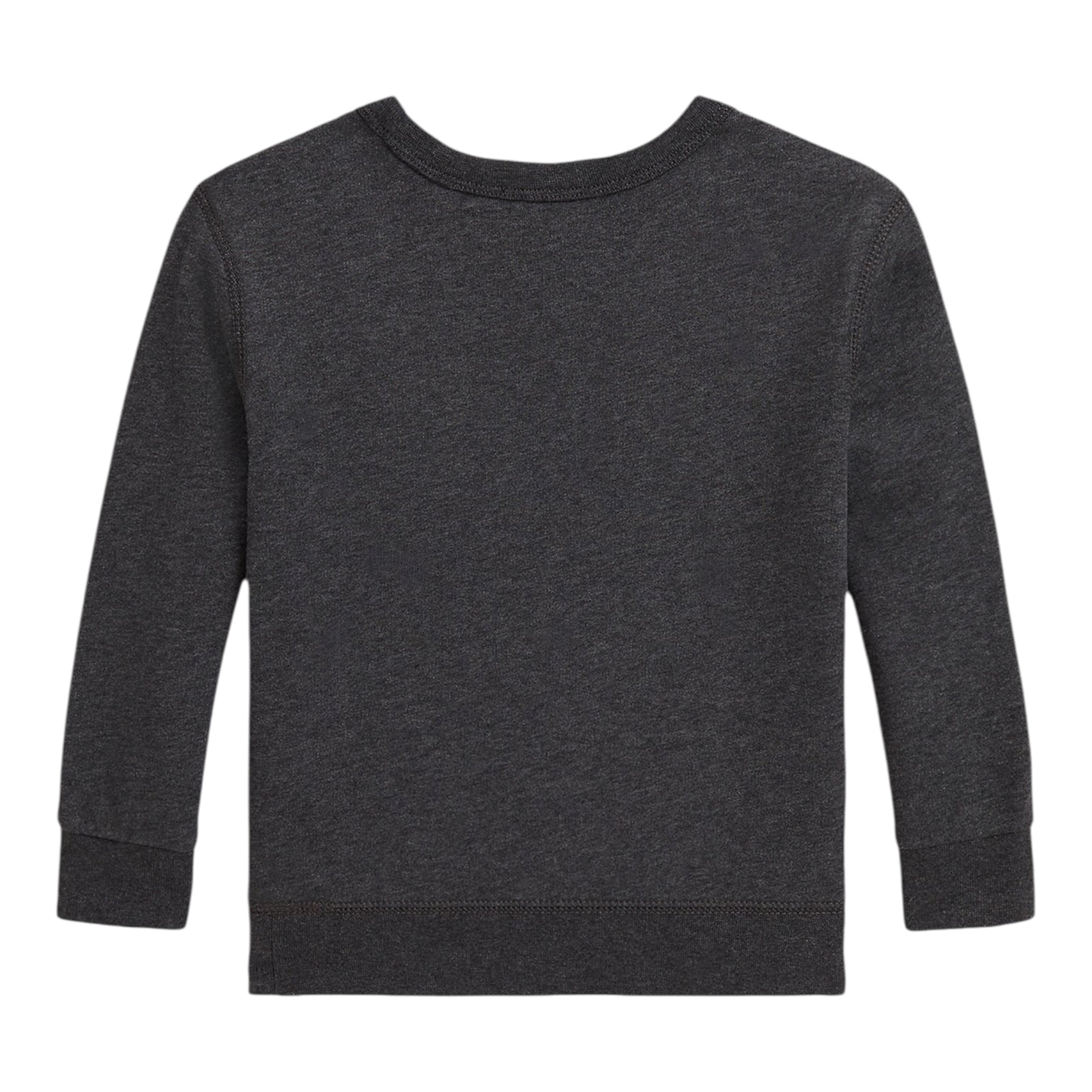Ralph Lauren Felpa Chiusa Girocollo tinta unita con Stampa Grigio per Bambino 322979490001 GRIGIO RALPH LAUREN 