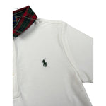 Ralph Lauren Polo Mezza Manica tinta unita con Colletto Bianco per Bambino 322981300001J BIANCO RALPH LAUREN 