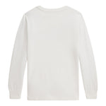 Ralph Lauren Shirt Girocollo tinta unita con Logo Bianco per Neonato 322981328001N BIANCO RALPH LAUREN 