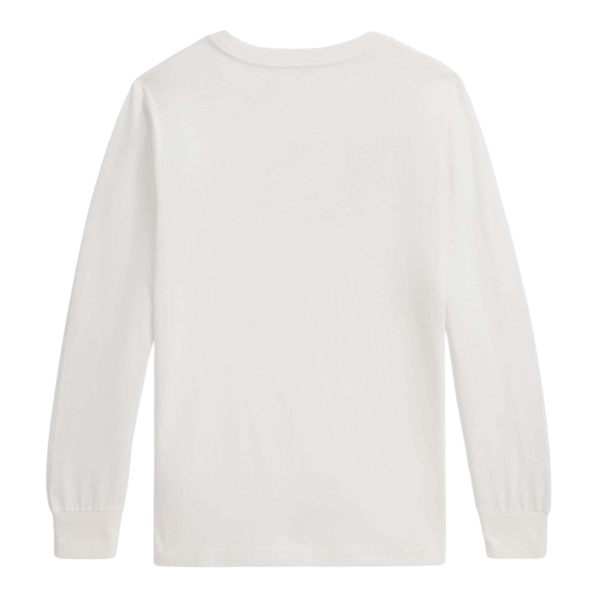 Ralph Lauren Shirt Girocollo tinta unita con Logo Bianco per Neonato 322981328001N BIANCO RALPH LAUREN 