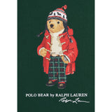 Ralph Lauren Shirt tinta unita Girocollo con Stampa Verde per Bambino 323883620009 VERDE RALPH LAUREN 