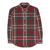 Ralph Lauren Camicia Manica Lunga Stampa Fantasia Rosso per Bambino 323918247001 ROSSO RALPH LAUREN 