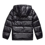 Ralph Lauren Giubbino tinta unita con Zip E Cappuccio Nero per Bambino 323978459001 NERO RALPH LAUREN 