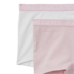 Ralph Lauren 2 Pezzi Culotte Bianco/Rosa per Bambina 4P5018 BIANCO/ROSA RALPH LAUREN 