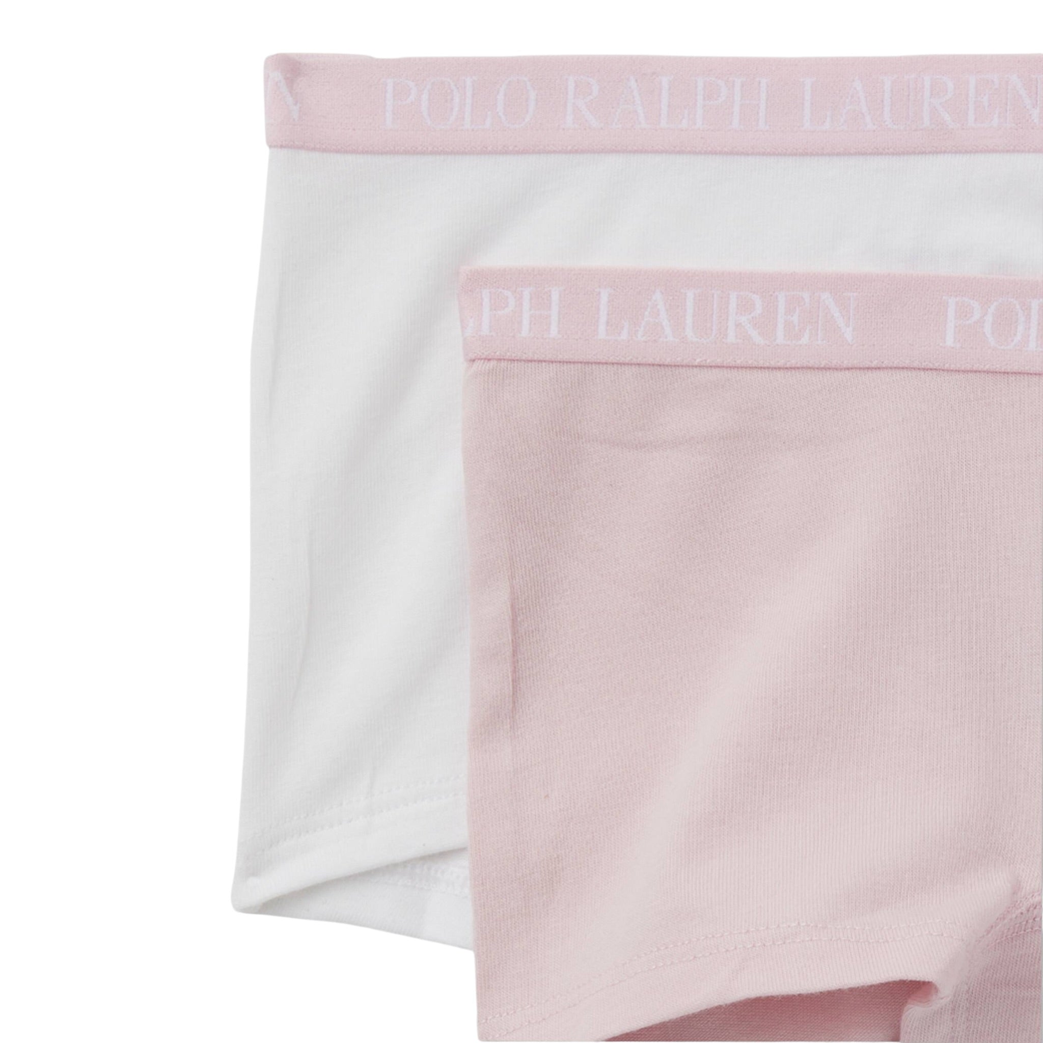 Ralph Lauren 2 Pezzi Culotte Bianco/Rosa per Bambina 4P5018 BIANCO/ROSA RALPH LAUREN 