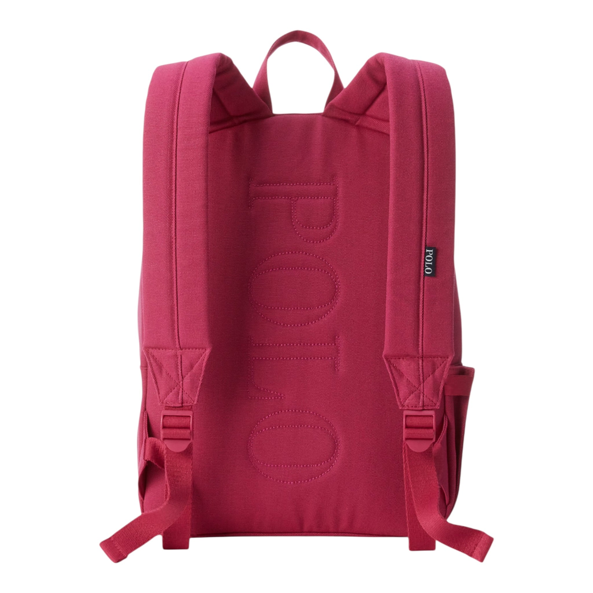Ralph Lauren Zaino tinta unita con Logo Magenta per Bambino 9AR071 MAGENTA RALPH LAUREN 